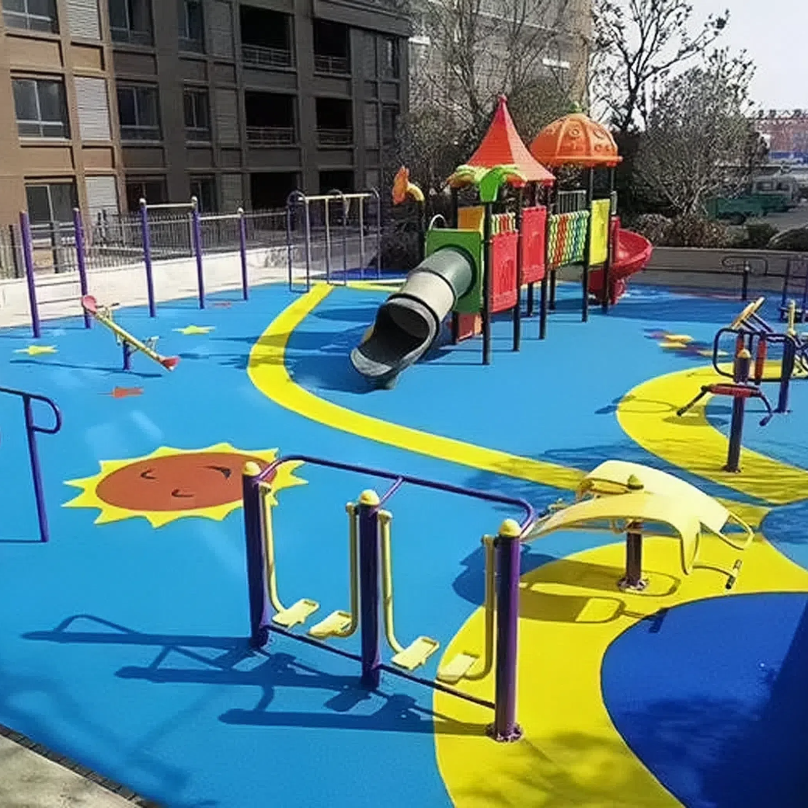EPDM Rubber Granules Playground
