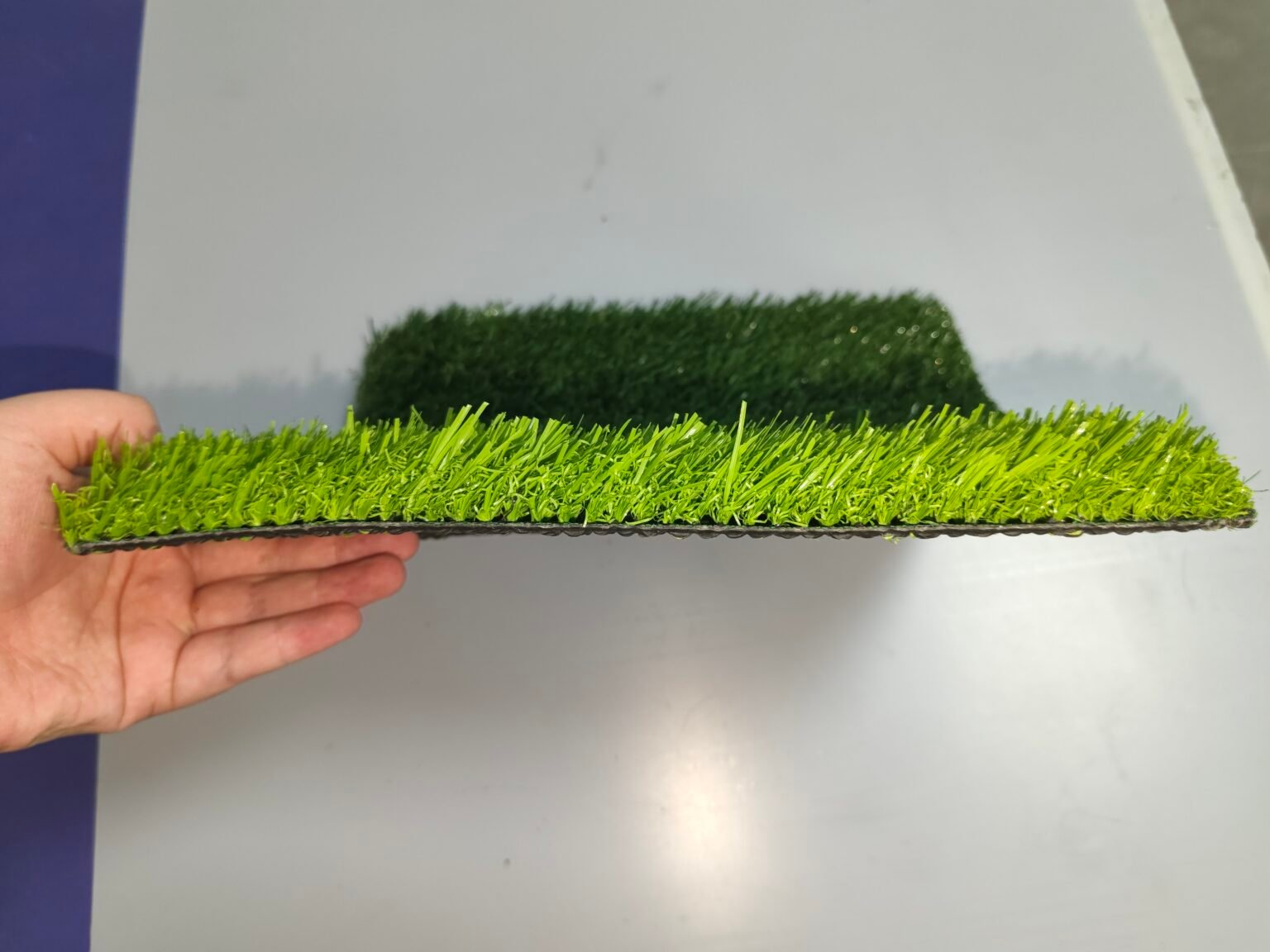 Two-Color High Quality Artificial Football Lawn